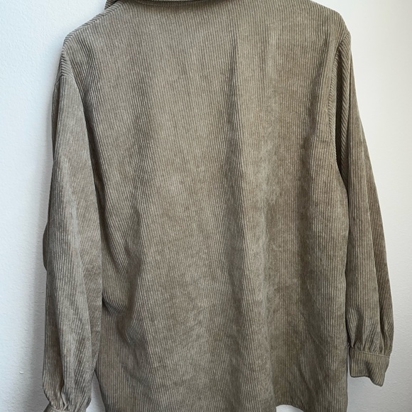 💗GET 20% OFF💗Nasty Gal Oversized Corduroy Button Up Shacket - Picture 2 of 5